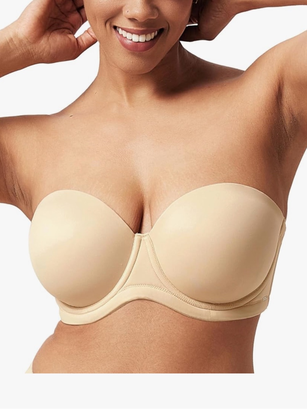 HSIA STRAPLESS CONVERTALE BRA 36DDD